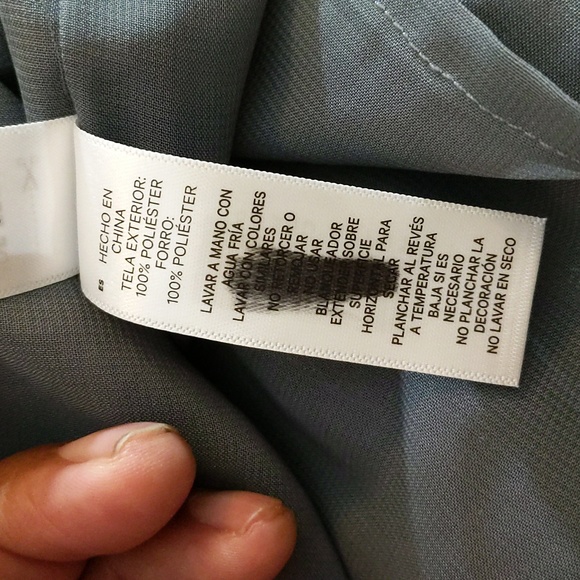 Joe Fresh| NWT Silver Spaghetti Strap Square Sequined Dress - Picture 12 of 13